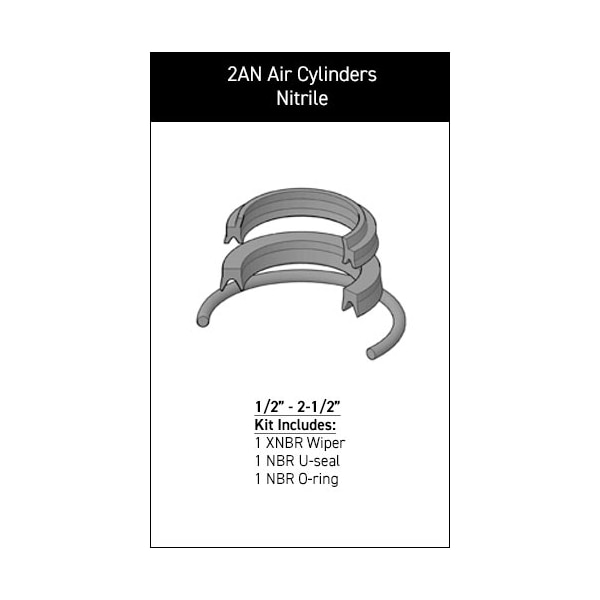 Parker - After Market Parts Hydraulic Cylinder Repair Kit- RK-I-U-1-2.000 RK2AN00201 - main